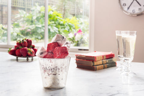 Champagne and Strawberries Marshmallows - Larger quantities